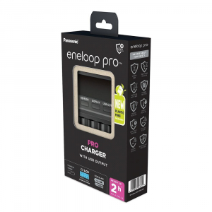 Panasonic Eneloop Pro AA/AAA akkumlátor töltő (BQ-CC65E ERP )